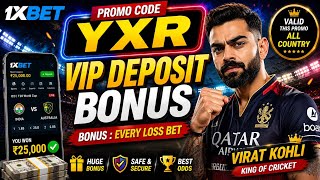 1xBet Promo Code 🔥 YXR | Get 500% Bonus + Free Bets 😱 Full Guide Hindi screenshot 3