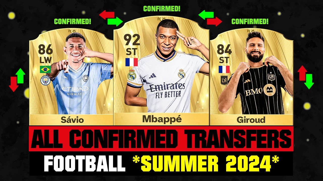 🚨 ALL CONFIRMED TRANSFER SUMMER 2024, ⏳️ Mbappe to Madrid 🤯, Olise to United 🔥, Maresca to Chelsea✅️