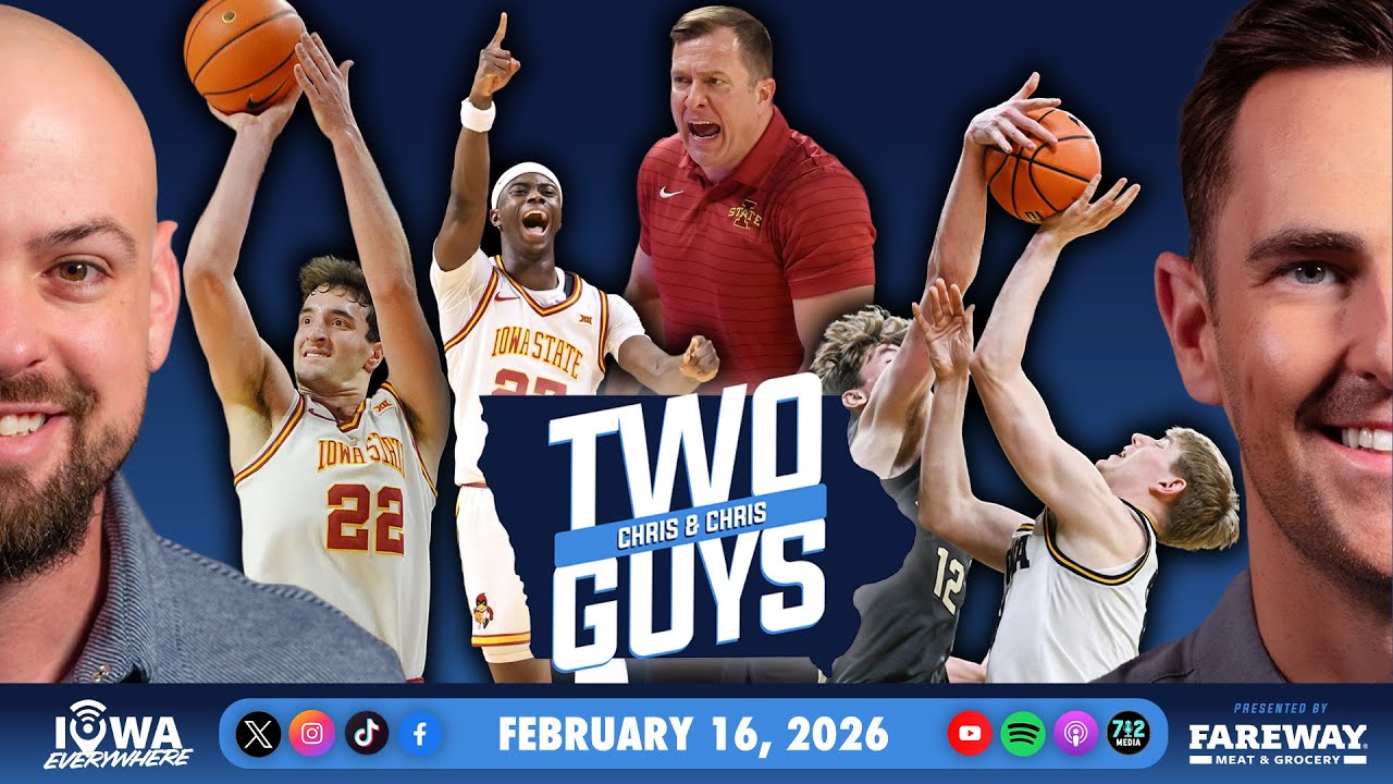 Iowa State dominates Kansas, Big 12 race heating up, Iowa blown out by Purdue | Two Guys