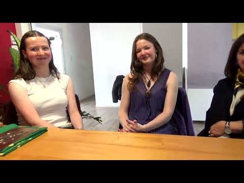 Catherine & Laura, pasantes irlandesas en la Academia de Inglés de Bibiana Ricardo