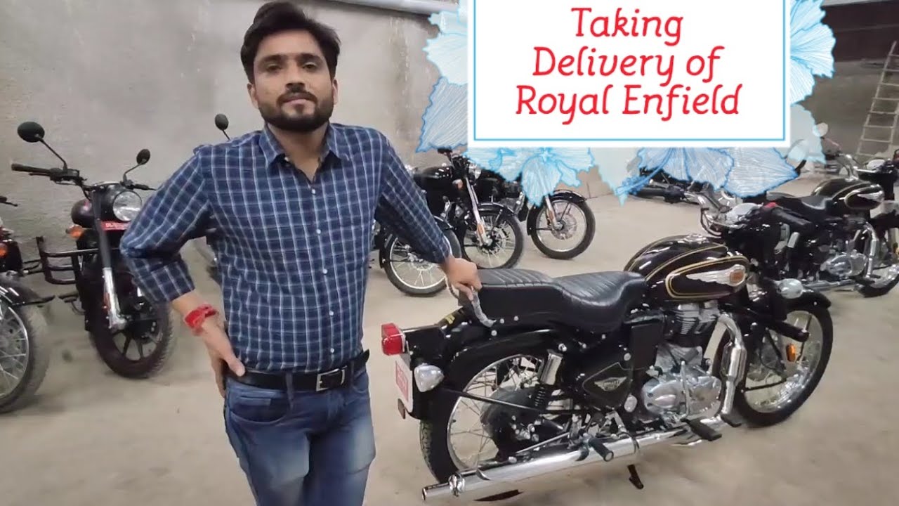 Taking Delivery of Royal Enfield Standard 350cc YouTube