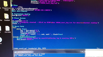 HP 3456A gpib and Python pt3