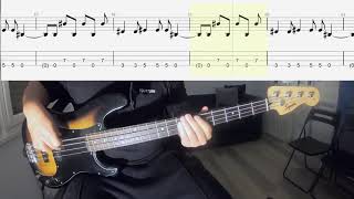 Alice In Chains - Sea Of Sorrow - Bass Cover + Tabs