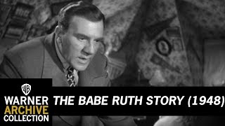 Babe Ruth Hits Home Run, Cures Another Kid | The Babe Ruth Story | Warner Archive