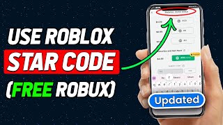 How to Use Star Codes in Roblox | Enter Roblox Star Code on Mobile 2024 (Updated)
