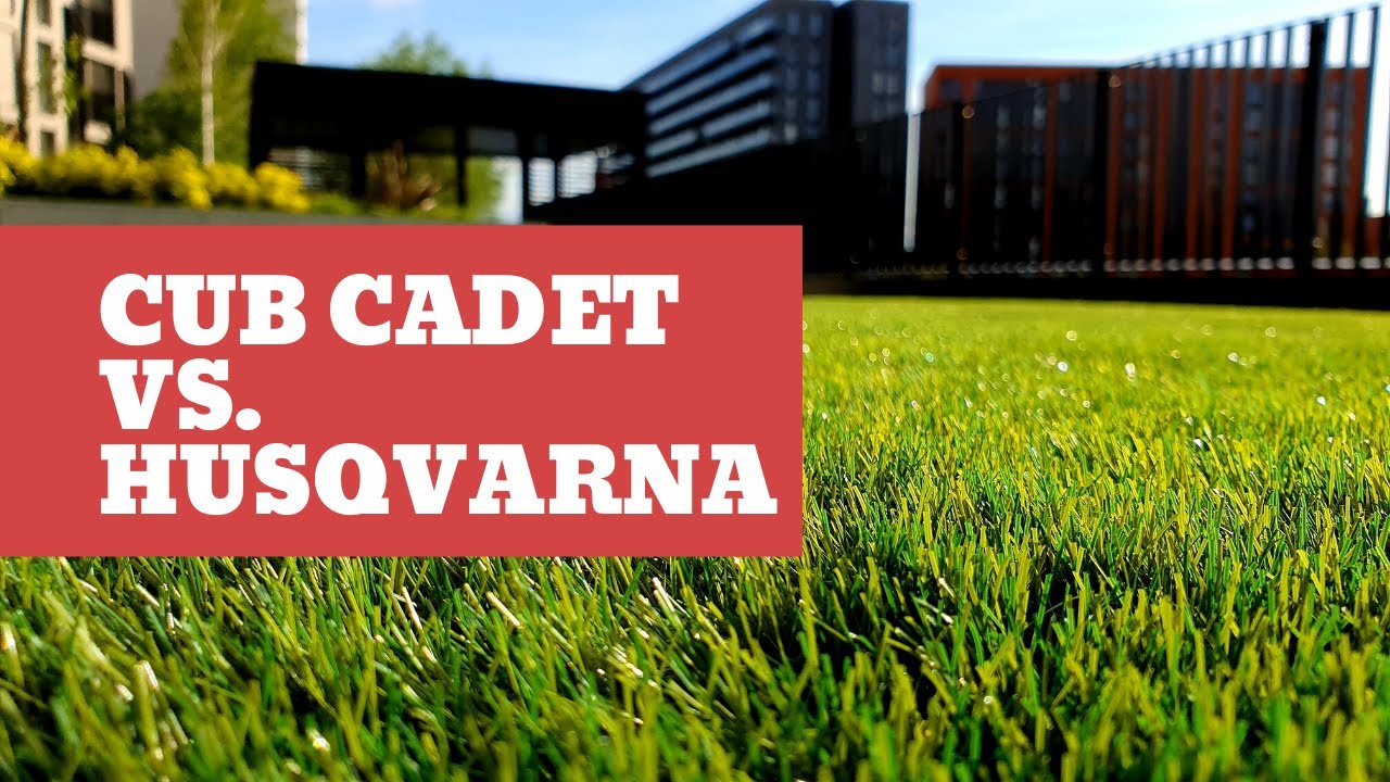 Cub Cadet vs. Husqvarna The Midrange Riding Lawn Mower Showdown YouTube