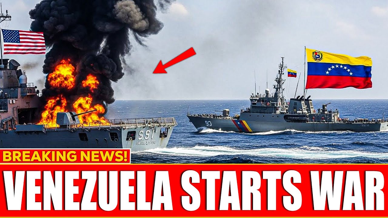Американский эсминец против венесуэльского военного корабля — противостояние, которое они не хоте...