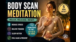 Release Physical Stress Instantly | Guided Body Scan Meditation