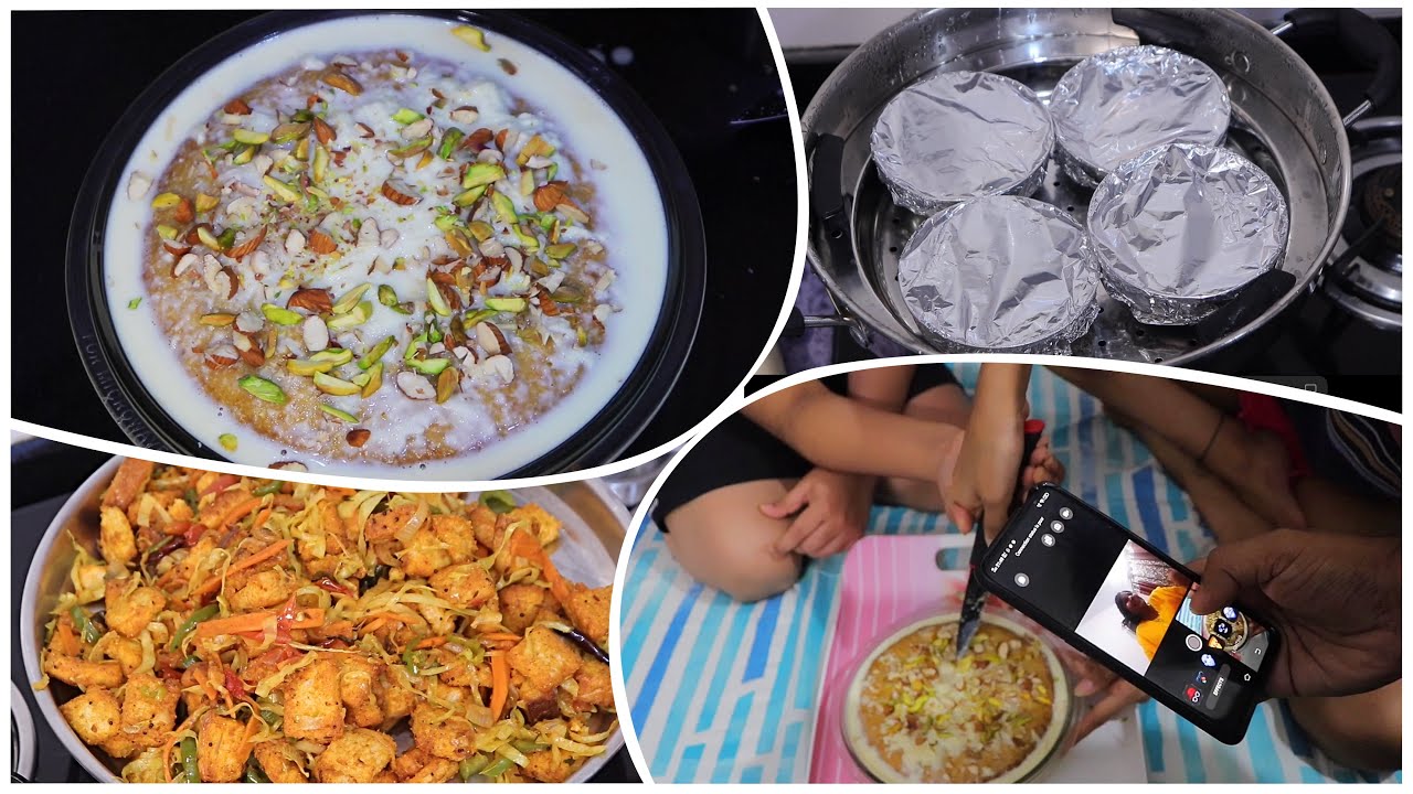 MALAI CAKE | BHAPA DOI | BREAD POHA | UPMA | No Oven Cake | Cake in Kadhai | Indian Youtuber Neelam