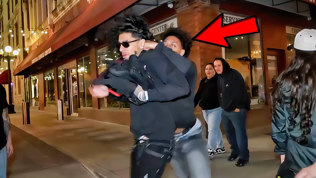 Thug Aggressively Jumped Yung Mooch **THINGS GOT OUT OF CONTROL**