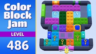 Color Block Jam Level 486 | Every Puzzle Solved! 🎯
