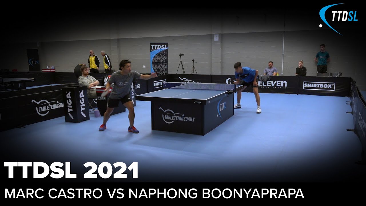 Marc Castro vs Naphong Boonyaprapa | TTDSL 2021 | Round 3