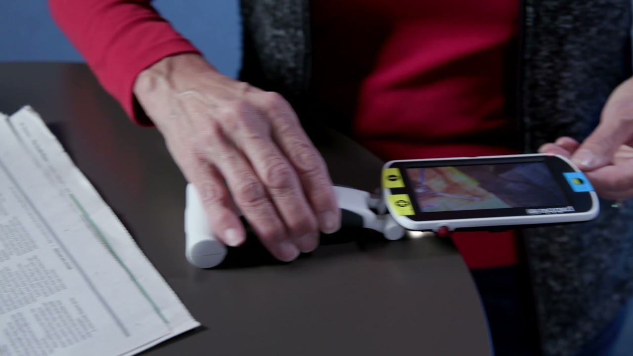 Pebble HD Portable Magnifier for Low Vision