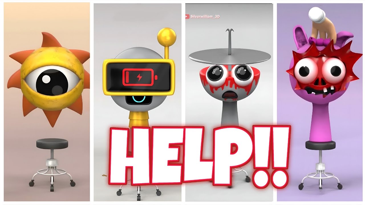 SPRUNKI inredilbox HELP! | Tiles Hop EDM Rush! 