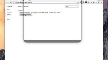 Configure a Socks Proxy on Chrome
