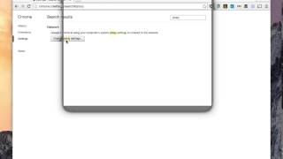 Configure a Socks Proxy on Chrome