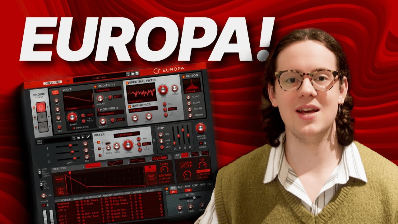 Getting started with Europa Shapeshifting Synthesizer