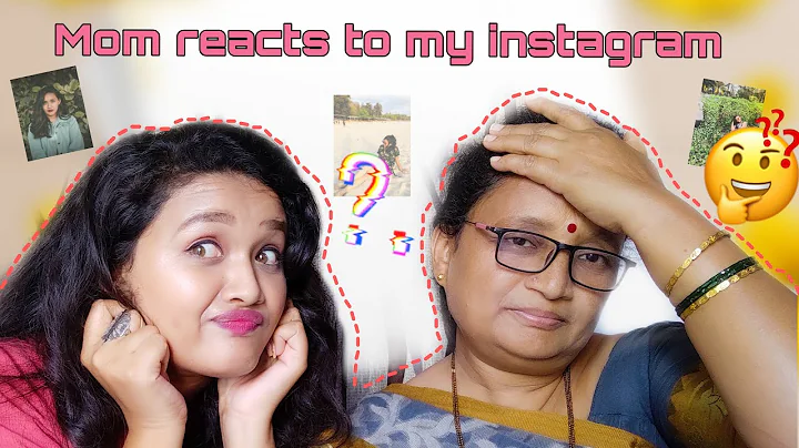 Mom Reacts To My Instagram Photos (Marathi) | Shar...