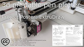 "ExtruDraw" 3D Printed Pen Plotter
