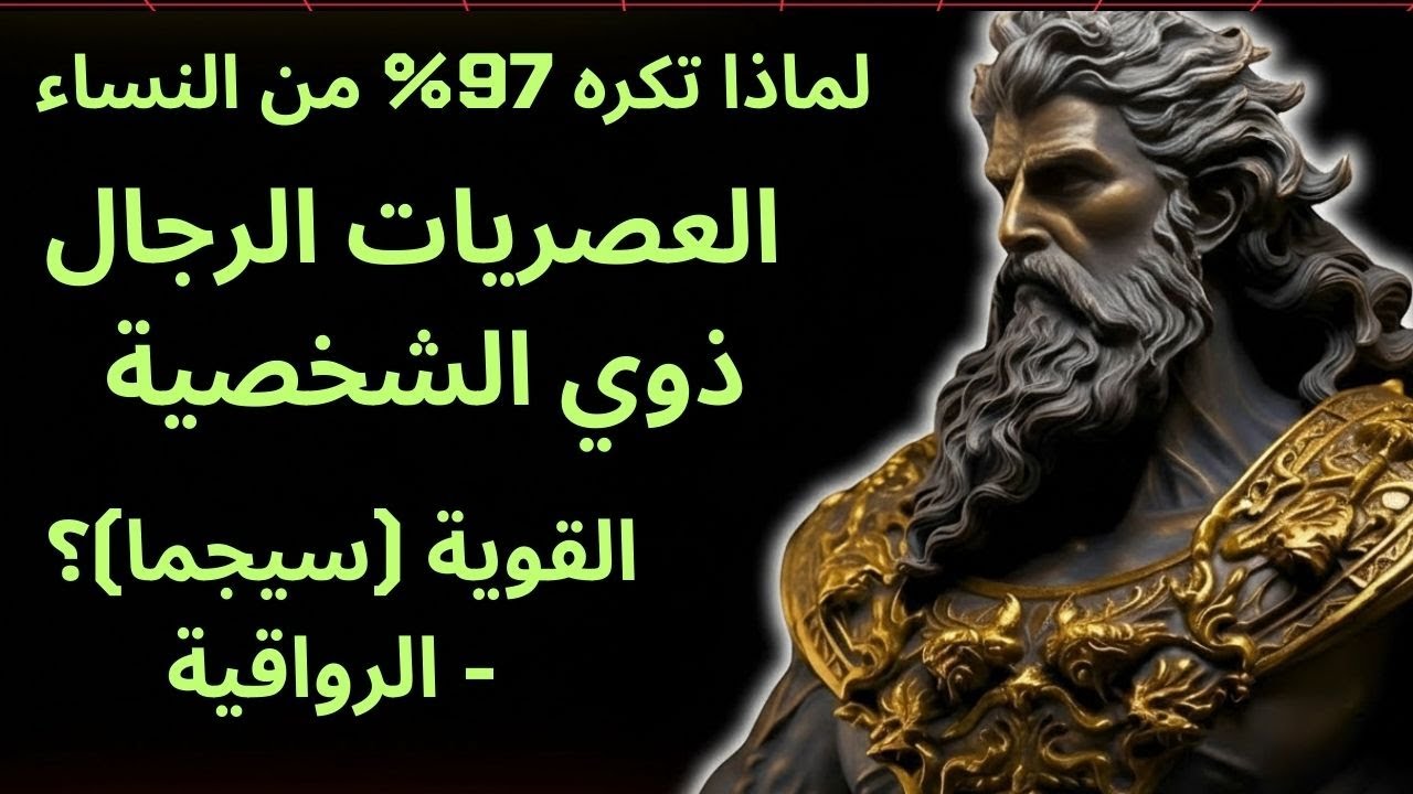 لماذا تكره 97% من النساء العصريات الرجال ذوي الشخصية القوية (سيجما)؟ - الرواقية #Sigma#Stoi#Stoicism