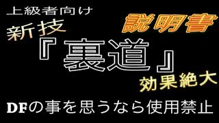 『裏道』ドリブルテクニック　説明書付き　岡部将和