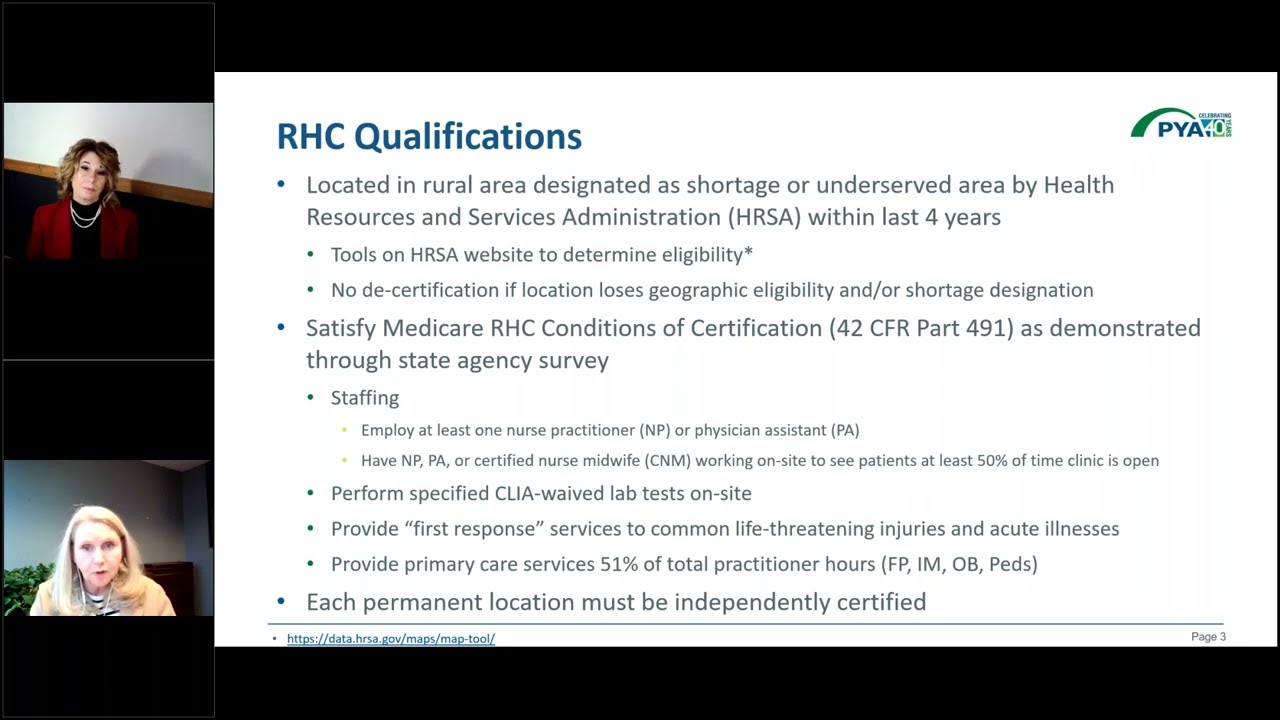 Rural Health Clinic Opportunities