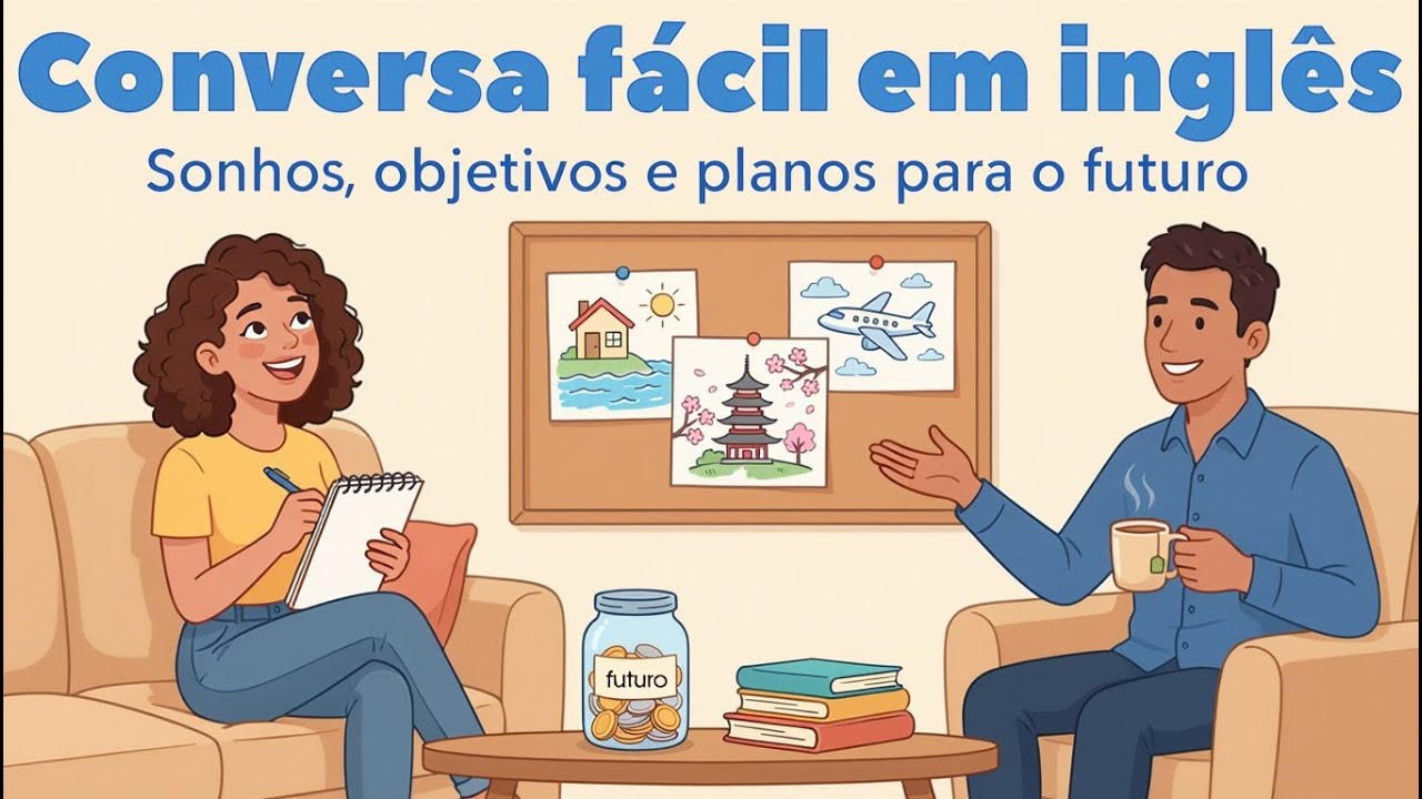 Conversa Fácil em Português | Sonhos e Planos para o Futuro | Prática de Português