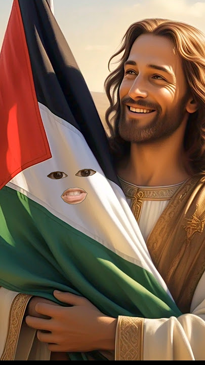 JESUS LOVE PALESTINE NOT ISRAEL | Alifun ba Taun Sa #islamicshort #shorts  #jesus #trending