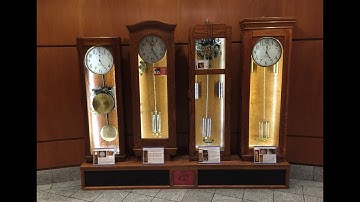 ITM Master Clocks on Display, an ITM Clock video