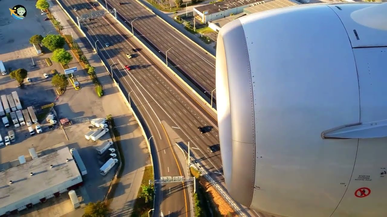 Miami Airport: A Traveler's Delight Witness The Gorgeous Touchdown Early Morning Arrival