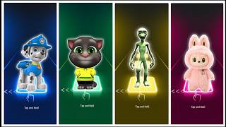 Marshall 🆚 Talking Tom 🆚 Alien 🆚 Bunny | Who Survives? screenshot 4