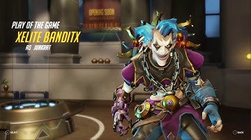 overwatch junkrat quintuple kill!!!