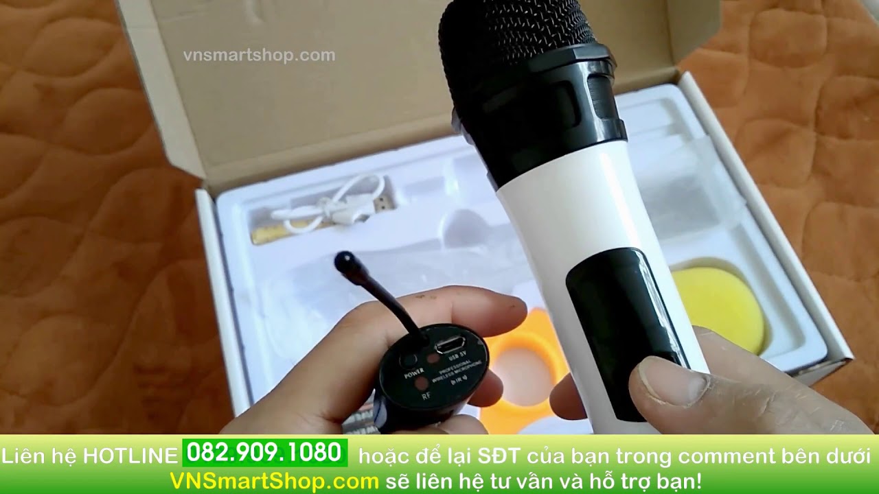 HƯỚNG DẪN CÀI LẠI TẦN SỐ CHO MICRO KHÔNG DÂY AIWA (AV1-AV5, UF1-UF6)), VOVI V12 ...BỊ LỖI KẾT NỐI