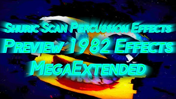 Shuric Scan Percussion Effects | Preview 1982 Effects | MegaExtended