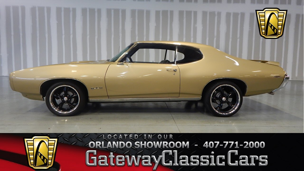 1969 Pontiac GTO 400 CID V8 4 Speed - YouTube