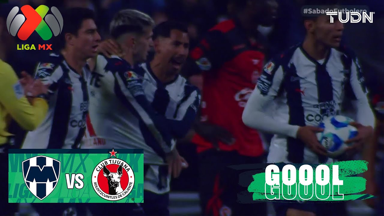 ¡GOLAZO! Gran debut de Orellano | Monterrey vs Tijuana | Liga MX - Jornada 4 Clausura 2026 | TUDN