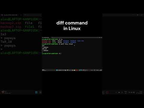 Linux diff Command Explained Compare Two Files Line by Line