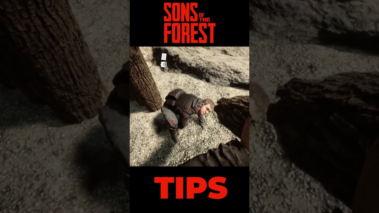 INFINITE LOG GLITCH! "DO THIS NOW!" in Sons of The Forest