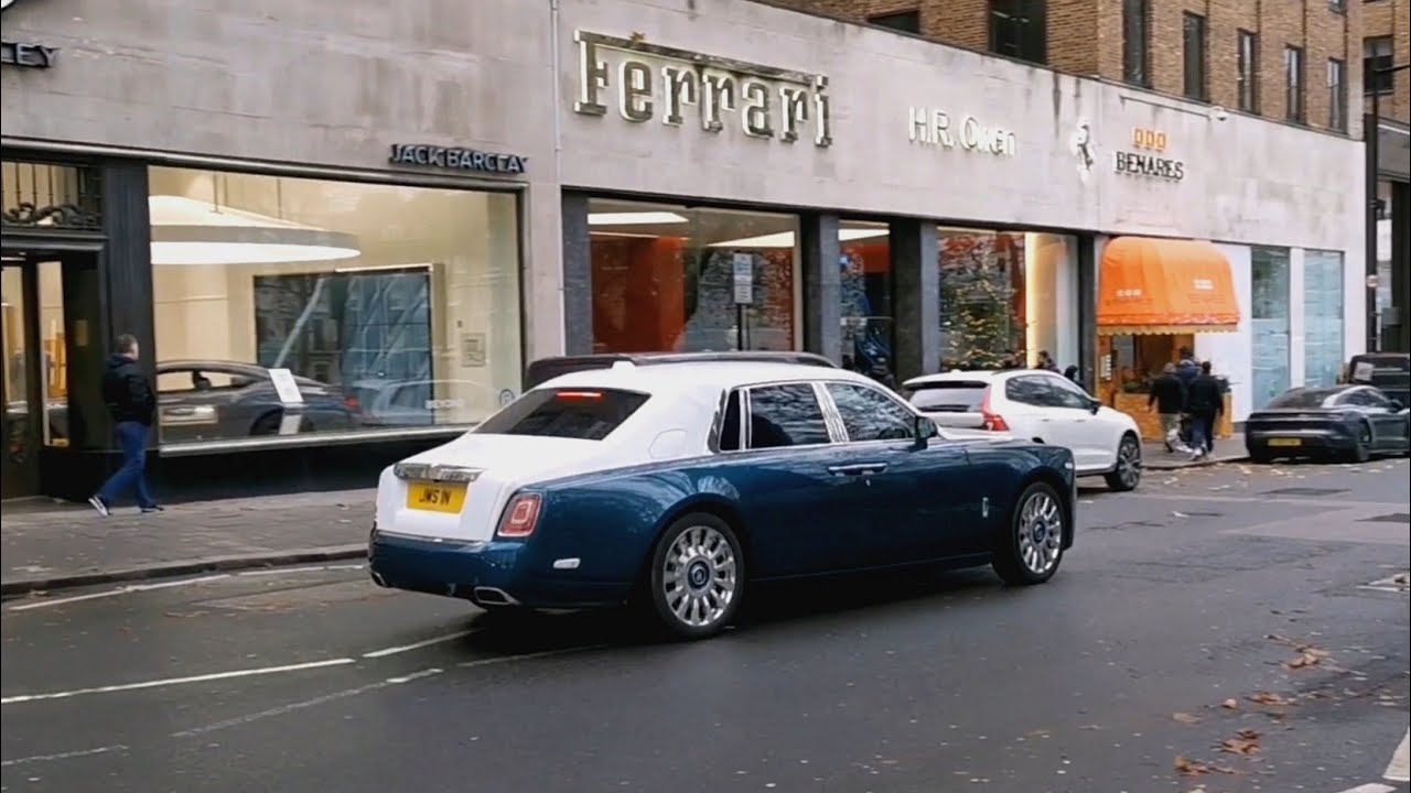 LUXURY AND CLASSIC CARS IN LONDON, DECEMBER 2023 🔥