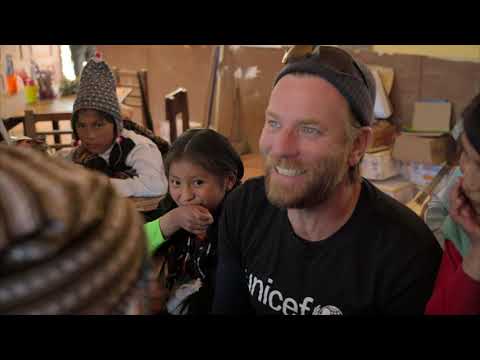 Long Way Up | Ewan meets children in Unicef supported school