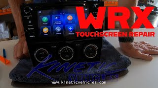 WRX 2019 2020 2021 Radio touchscreen installation