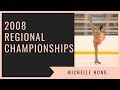 Michelle hong 2008 regional championships novice short 1st place overall