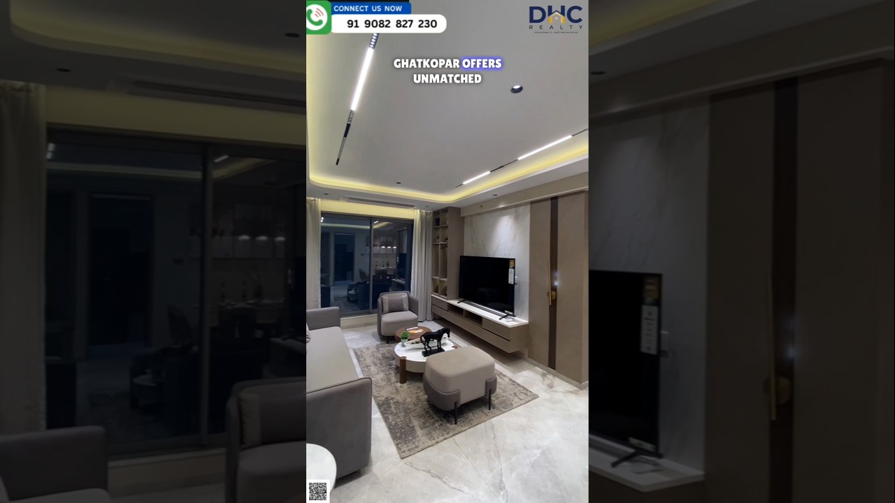 Adani The Views Ghatkopar East, Mumbai | 2 BHK | 2.5 BHK Sample Flat Tour | Nearing Possession |