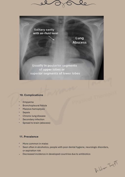 📌Case Study: Lung Abscess with complete Brief Overview#viral #shorts#happy #follow #support #reels