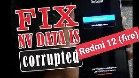 Xiaomi Redmi 12 (fire) NV Data Corrupted/ imei repair/ network repair/ Fixed with DFT Pro.