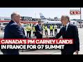 Canadian Prime Minister Carney Arrives In Geneva Ahead Of G7 Summit In France | Watch Video