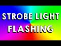 Stroboscope multicolore fast ecran led lumire disco  strobe ligh  1 hour  lumire dambiance 