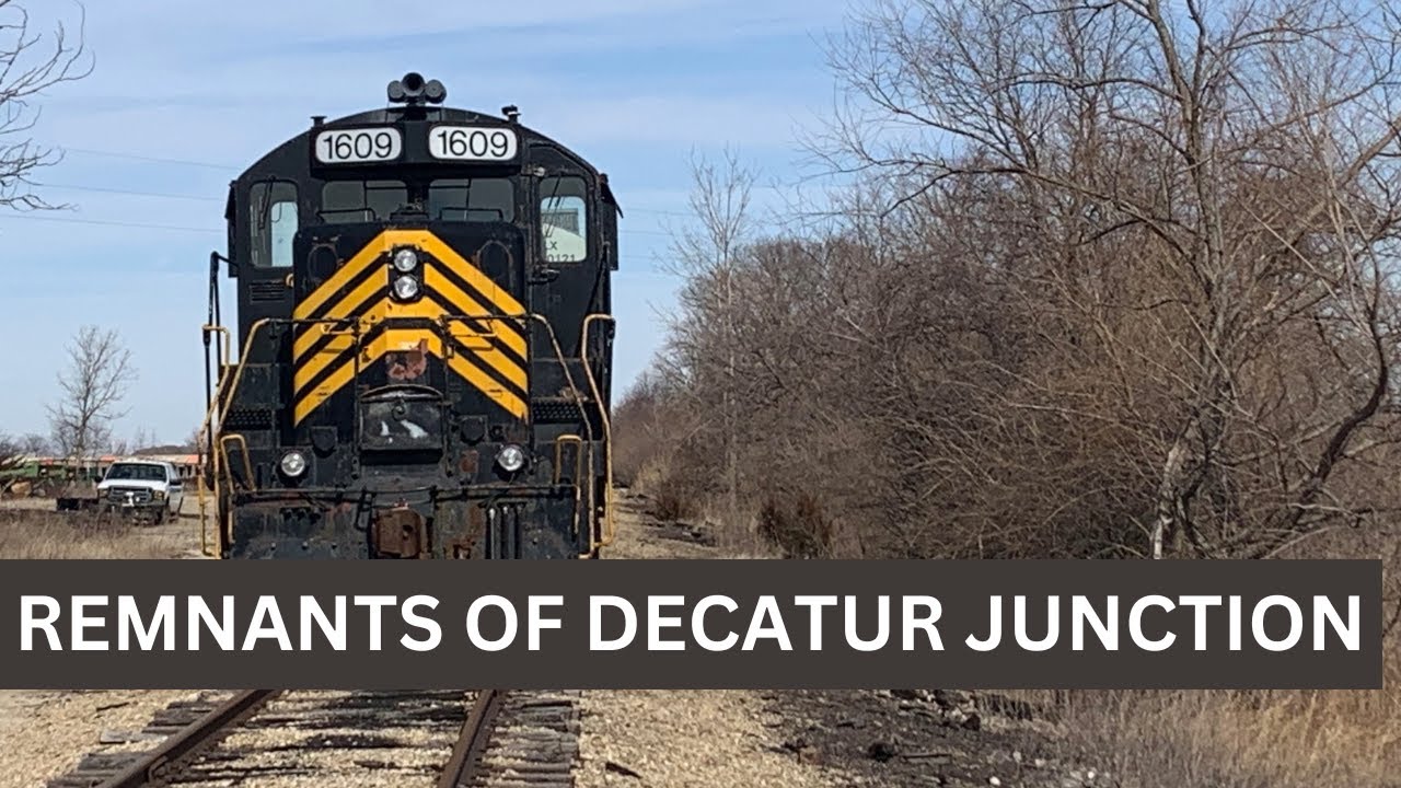 Junction 40 Decatur Indiana NS Triple Crown/Decatur Junction Not Much Left/NS Separates On The Main ...