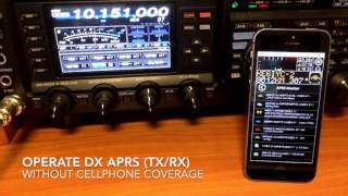 How to operate APRS in HF with a cellphone