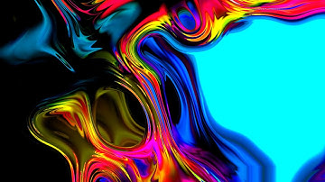 LAVA LAMP PSYCHEDELIC LIQUID DREAM / Silent / 4K 1 Hour / Chill,  Visuals, Trippy, Relaxation